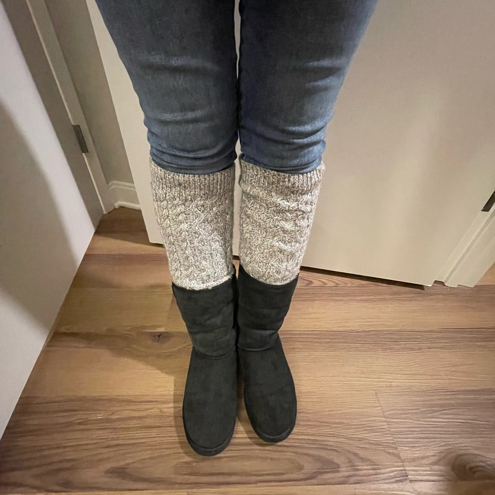 UGG with attached socks